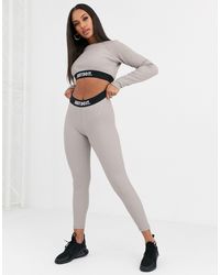 grey just do it leggings