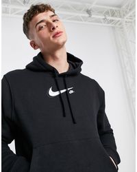 Sudadera negra con capucha court fleece sports inspired Nike de hombre de  color Negro | Lyst