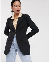 Paris -blazer attillatoWeekday in Materiale sintetico di colore Nero | Lyst