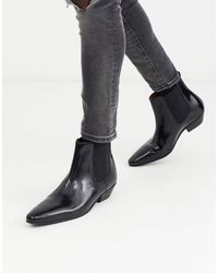 topman black boots