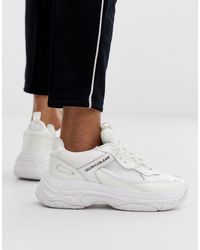 Chunky sneakers en blanco Marvin Calvin Klein de Denim de color Blanco para  hombre - Lyst