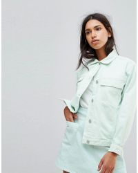 mint jean jacket