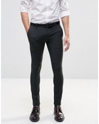 super skinny smart trousers