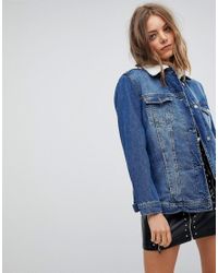 sandro double breasted wool coat