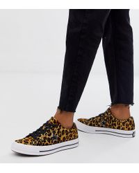 Deportivo de mujer leopardo Converse chuck taylor all star lift clean