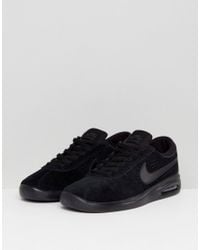Nike Suede Bruin Max Vapor Trainers In Black 882097-003 for Men - Lyst
