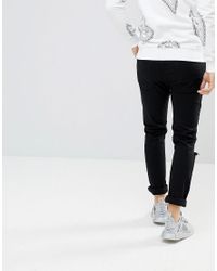 criminal damage black skinny jeans