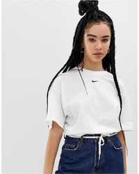 T-shirt boyfriend à petite virgule 