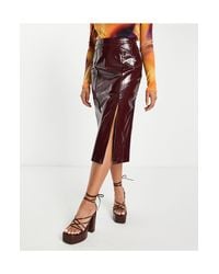 TOPSHOP Mid-length skirts for Women - Up to 60% off at Lyst.com