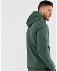 nike tech fleece green