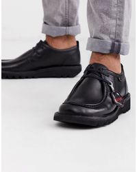 Zapatos Kickers de Cuero de color Negro para hombre | Lyst