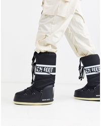 Botas Moon Boot de hombre de color Negro | Lyst