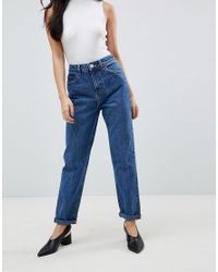 rich blue mom jeans