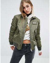schott bomber jacket womens