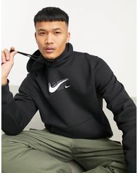 Sudadera negra con capucha Air Print Pack Nike de hombre de color Negro -  Lyst
