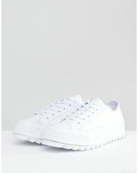 chuck taylor all star lift ripple whites & brights