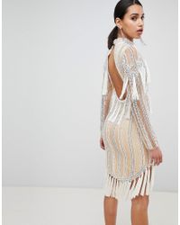 tilly embellished tassel maxi