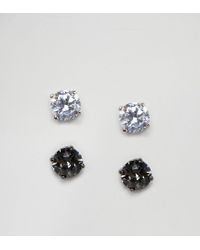 swarovski mens studs