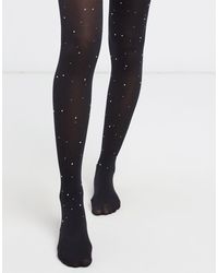 diamante tights