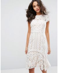 coast white lace dress