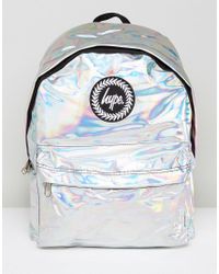 hype metallic backpack