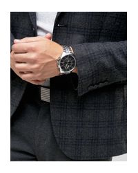 operation svinekød hvid Tommy Hilfiger Dean Chronograph Bracelet Watch in Silver (Metallic) for Men  - Lyst