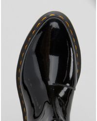 dr martens bianca patent chelsea boots