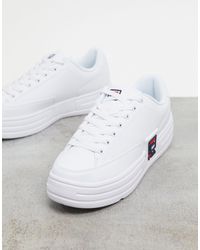 Buy bambas blancas plataforma cheap online