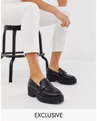 monki platform loafers