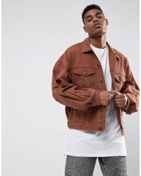 vintage pink denim jacket