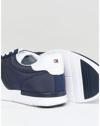 tommy hilfiger retro flag trainers