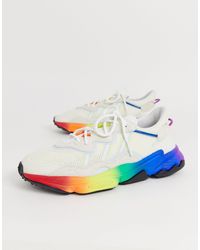 basket multicolore adidas