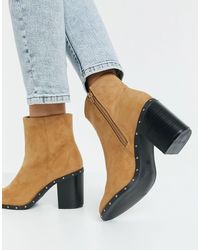 blue ankle boots wide fit
