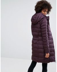 nike down filled long padded parka jacket