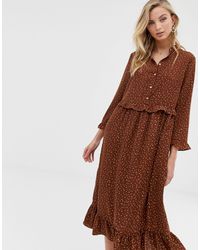 vila polka dot dress