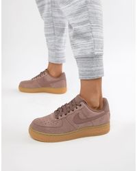 nike air force smokey mauve