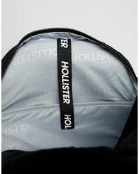 black hollister backpack