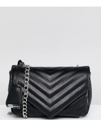 quilted chevron crossbody bag
