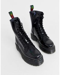 dr marten jadon rainbow