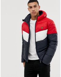 lyle & scott puffer jacket