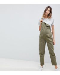 khaki dungarees womens