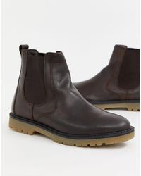 botas chelsea hombre pull and bear