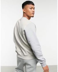 nike crewneck gray