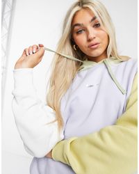 Sudadera con capucha en tonos azules y verdes suaves color block con el símbolo  Nike de Algodón | Lyst