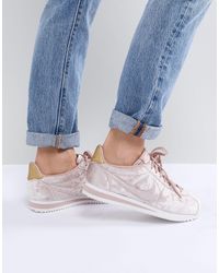 Zapatillas Nike de Terciopelo de color Rosa | Lyst