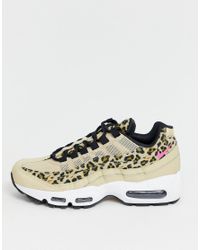 nike multi animal print air max 95 trainers