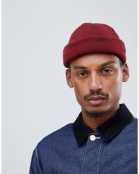 mens mini fisherman beanie