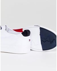 tommy hilfiger canvas sneakers