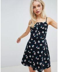 warehouse cami midi dress