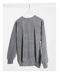 Sudadera gris con estampado Berlin TOPMAN de hombre de color Gris | Lyst